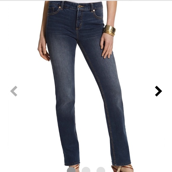 Chico's Denim - So Lifting Chico’s indigo slim leg jeans (.5 tall)